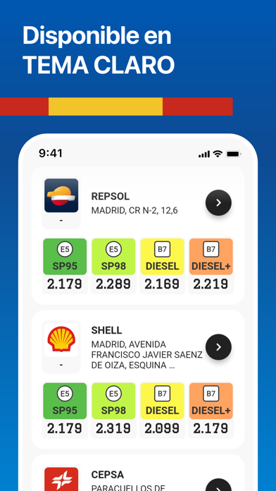 Precio Gasolineras Baratas ESP Screenshot