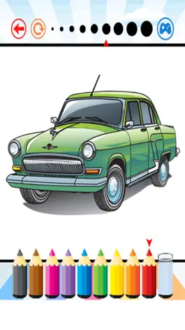 Game screenshot Car Cassic Coloring Book - Activities for Kid apk