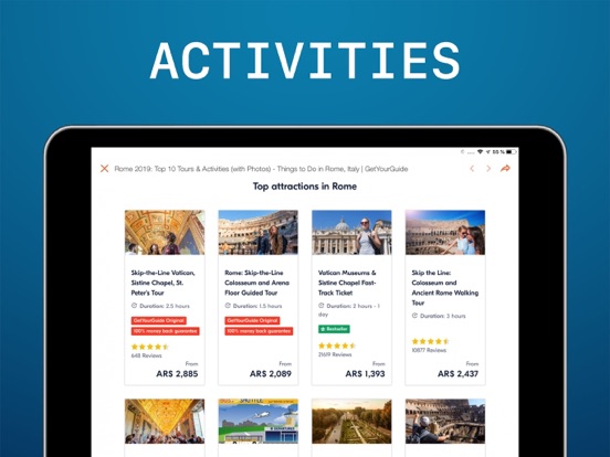 Rome Travel Guide . iPad screenshot 6 - Navigation app