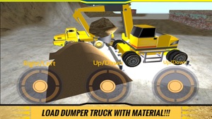 Sand Excavator Crane & Dumper Truck Simulator Game screenshot #4 for iPhone