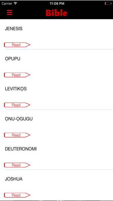 Nigeria Igbo Bible iPhone screenshot 5 - Book app