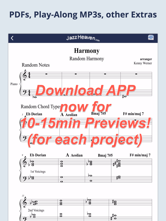 Jazz Licks Technique Harmony Improvisation Lessons iPad screenshot 5 - Music app