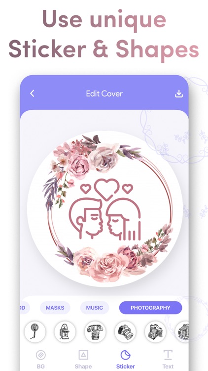 Cover Highlights + logo maker screenshot-5