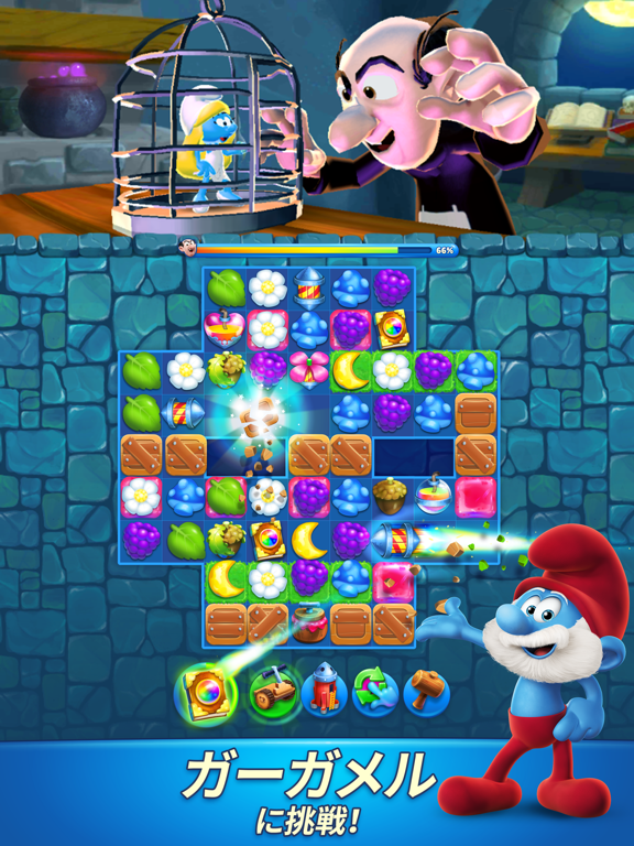 Smurfs Magic Matchのおすすめ画像2