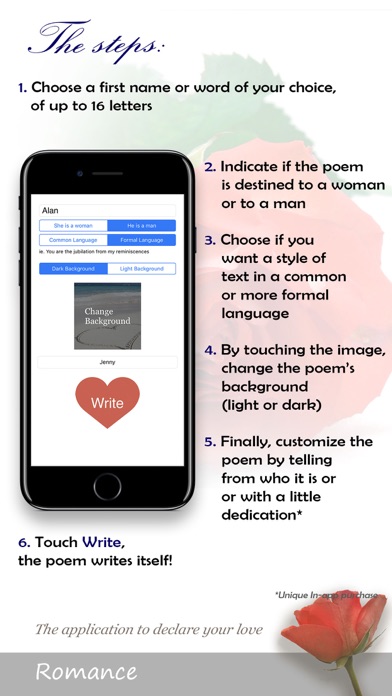 How to cancel & delete Romance - The application to declare your love from iphone & ipad 3