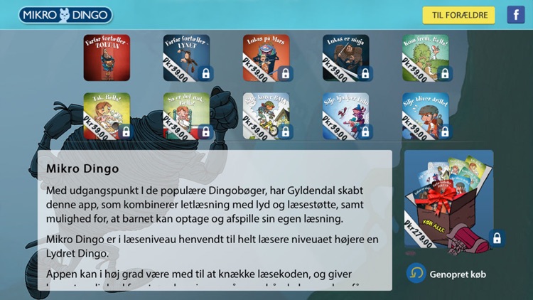 Mikro Dingo – Lær at læse