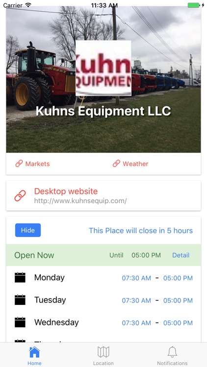 Kuhns Equipment LLC