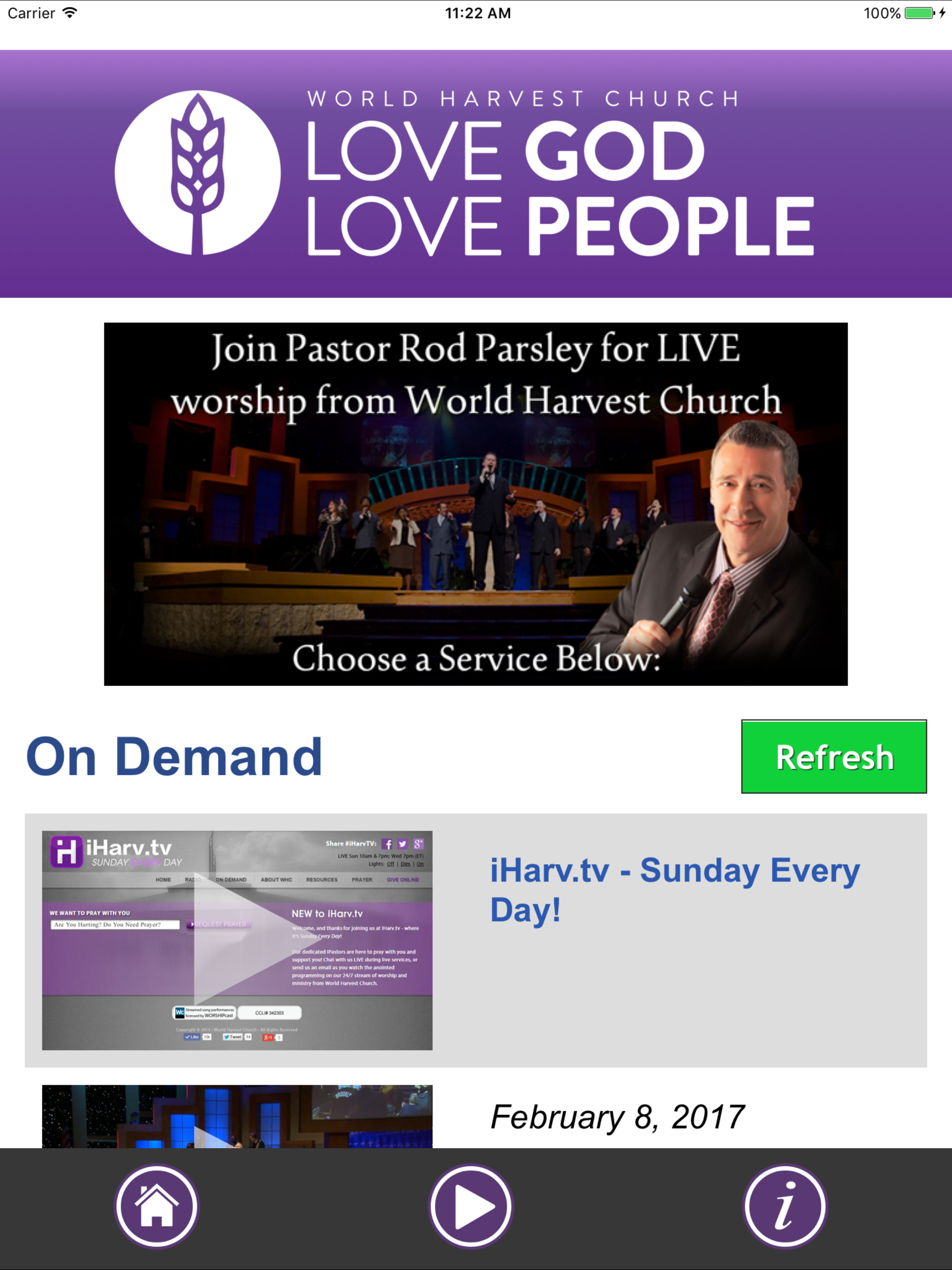 World Harvest Church screenshot 7