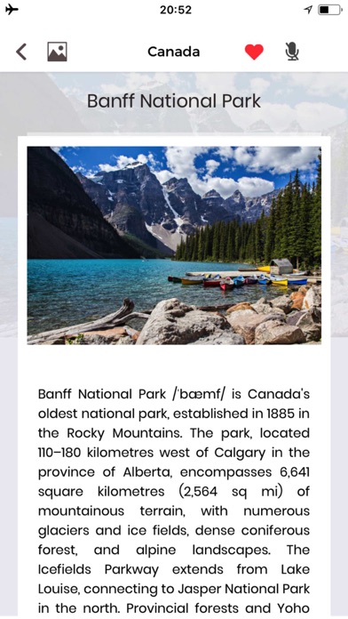 Canada Travel Guide Offline Screenshot