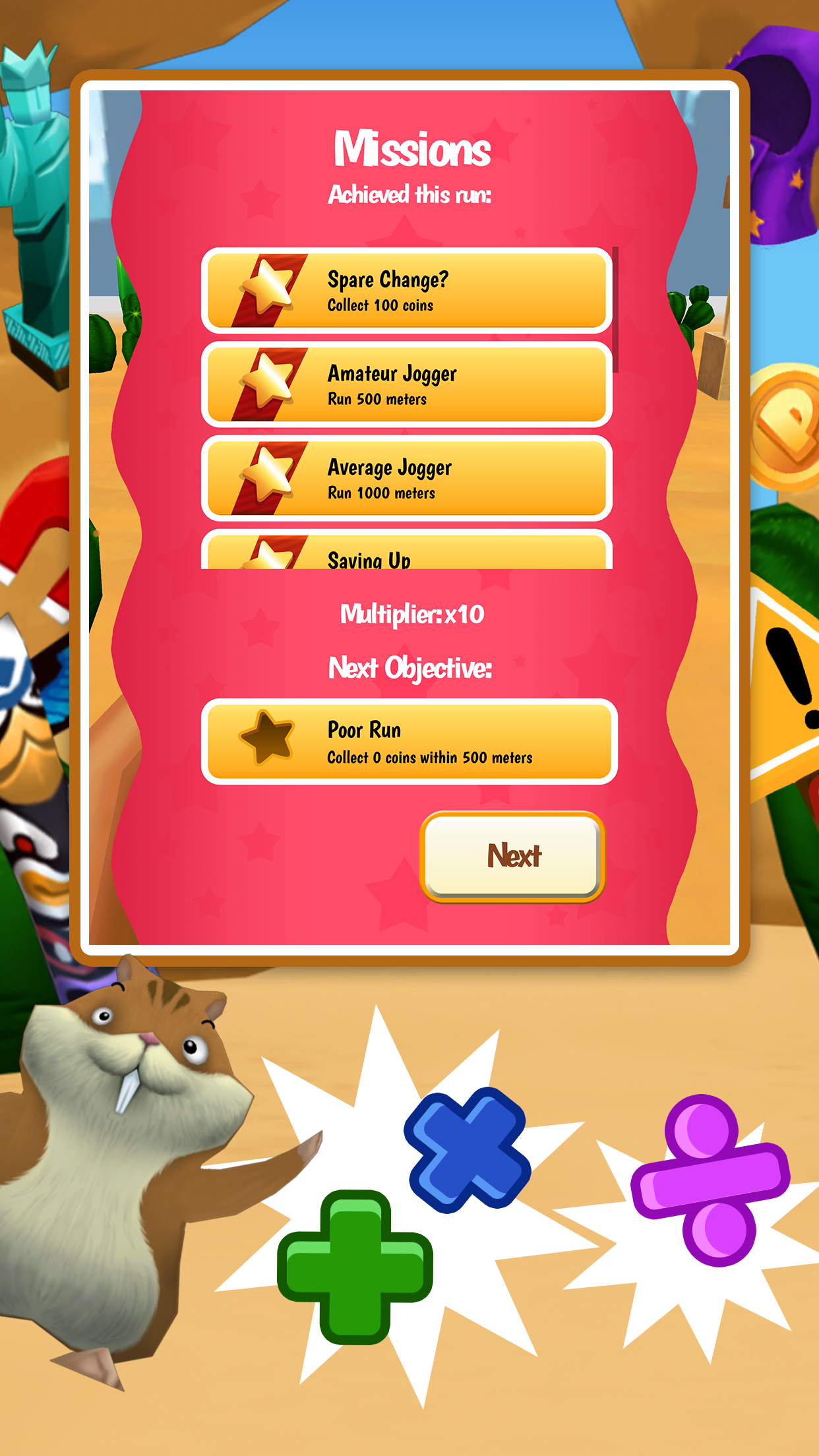 Math Run: Panda Chase