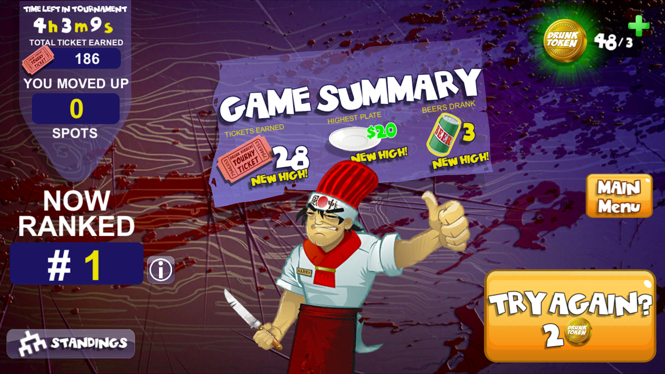 Drunk Hibachi: Crazy Cooking screenshot 5