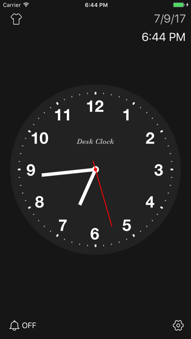 Desk Clock - Analog Clock Face Screenshot