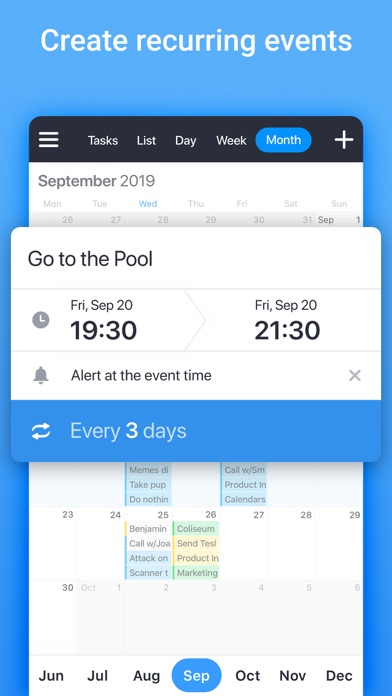 Calendars: Planner & Organizer Screenshot