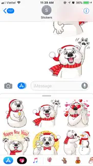 How to cancel & delete christmas ted frosty sticker 2