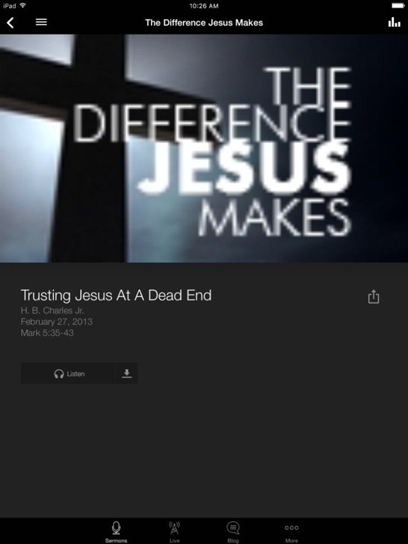 Shiloh Church Jax iPad screenshot 4 - Lifestyle app