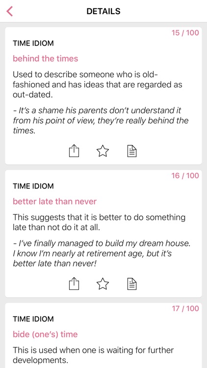 Time Negotiation idioms in English