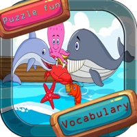 Sea animal vocabulary - 英単語 ゲーム アプリ 脳トレ パズル