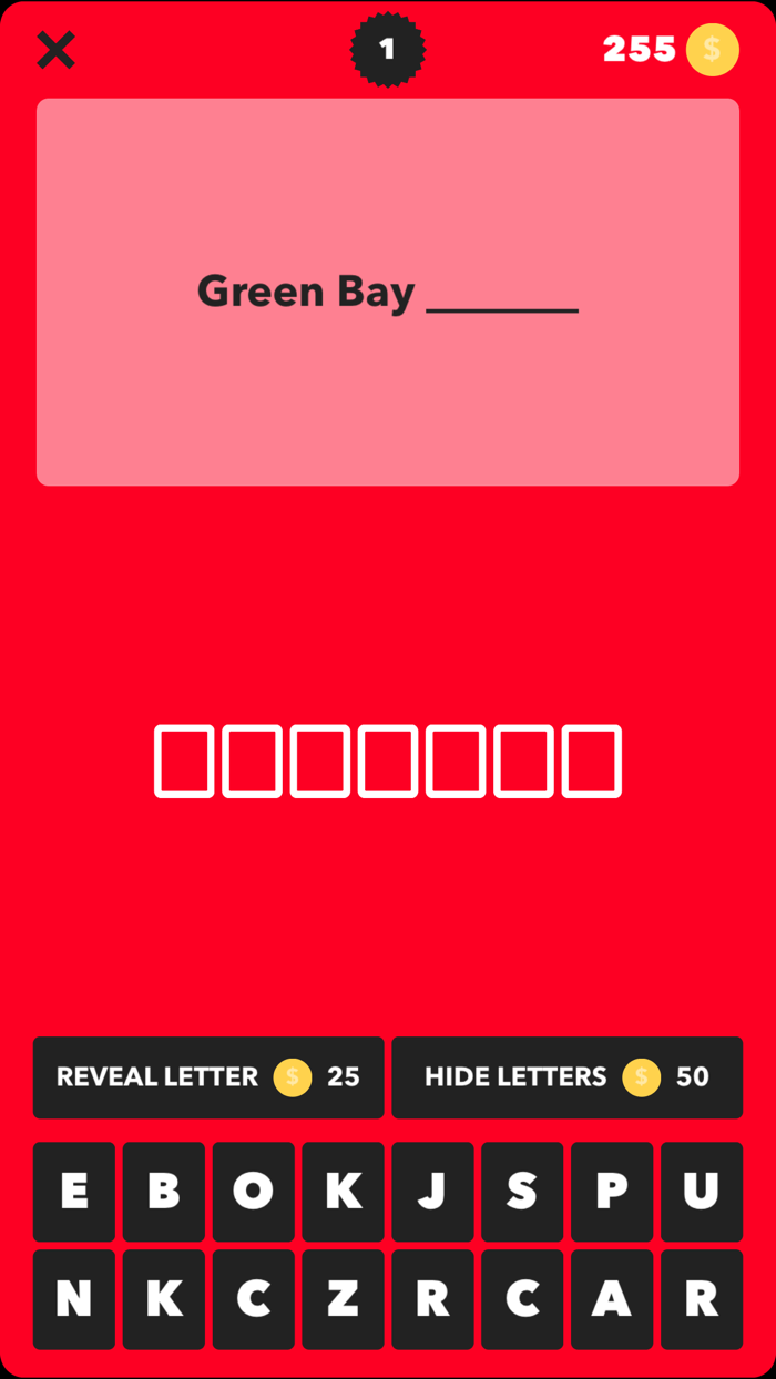 Trivia Pop Team Blanks