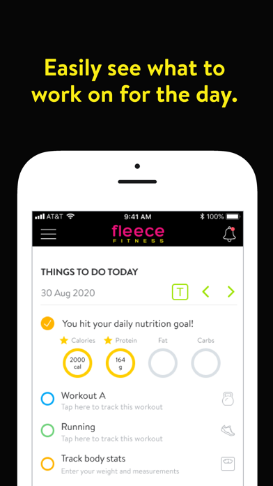 Fleece Fitness Inc Screenshot