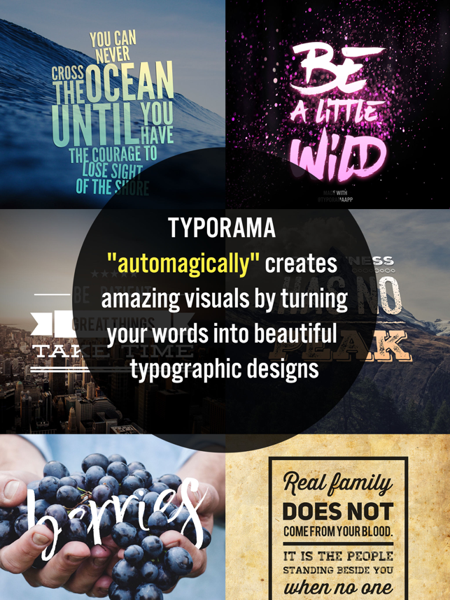 ‎Typorama: Text on Photo Editor Screenshot