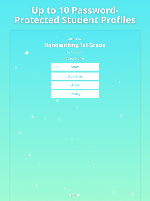 Learn Handwriting 1st Grade iPad screenshot 8 - Education app