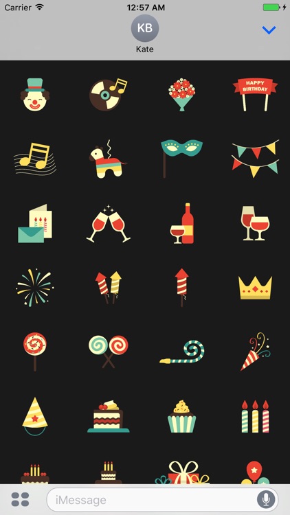 BirthdayMoji - Happy Birthday Stickers