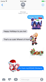 myVEGAS Stickers screenshot
