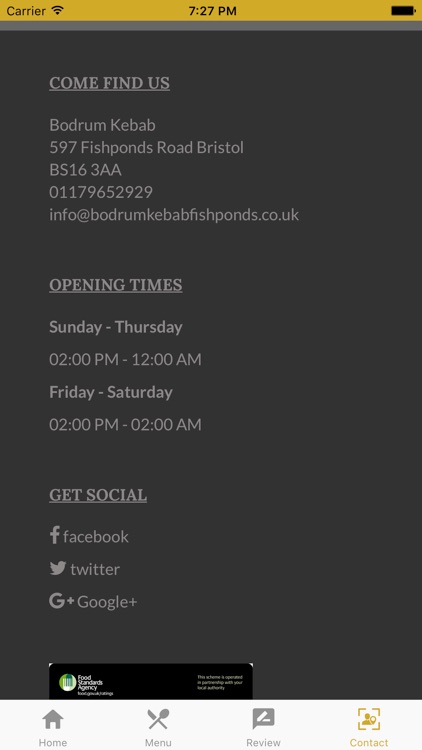 Bodrum Kebab Fishponds screenshot-4