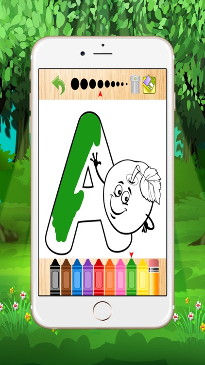 abc coloring pages for kid screenshot-3