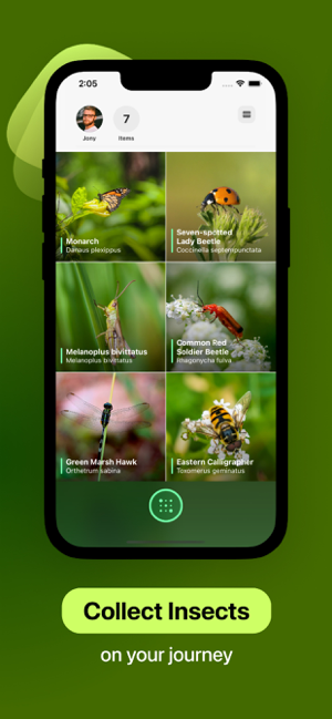 Bug Identifier Screenshot