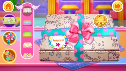 Unicorn Pizza - Rainbow Candy screenshot 4