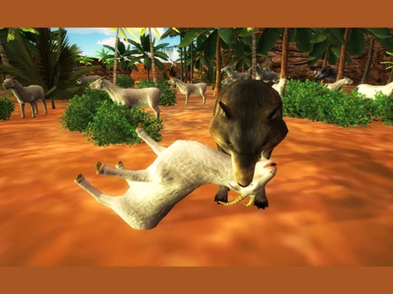 Screenshot #6 pour chèvre simulateur jungle - jeu de survie animal