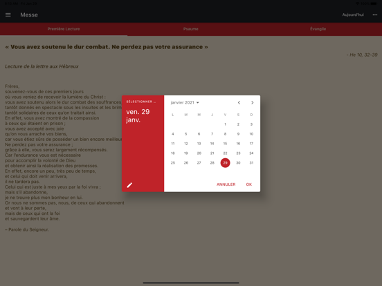 Screenshot #5 pour AELF Bible catholique
