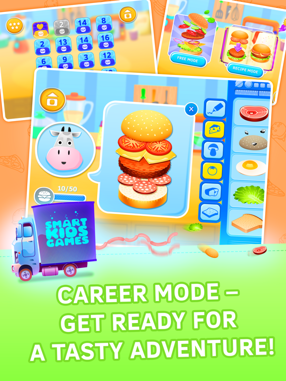 My Zoo Restaurant. Cooking Game iPad screenshot