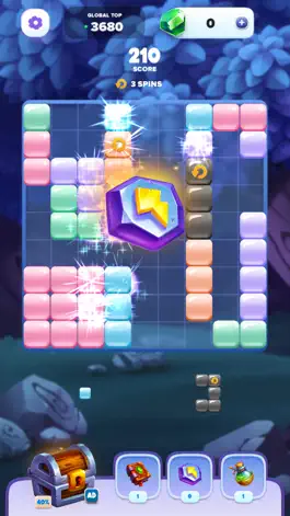 Game screenshot Enchanted Blocks Puzzle Blast apk