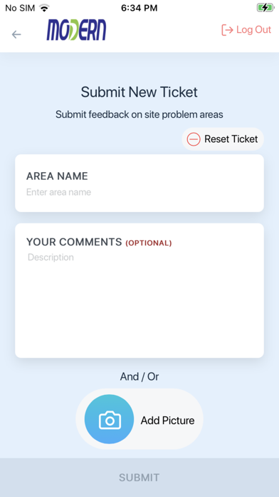Modern FotoFeedback Screenshot