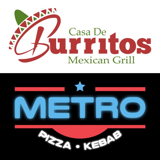 Casa de Burritos & Metro Pizza icon