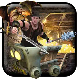 MineCart Rail Rusher War Chase-Mine Survival Story app icon