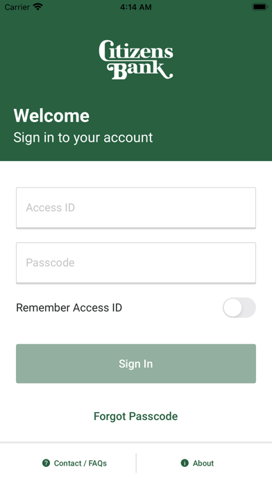 Citizens Bank Baldwin AL Screenshot