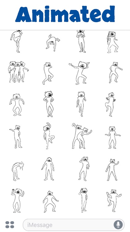 Bear Man Dancing Animated screenshot-3