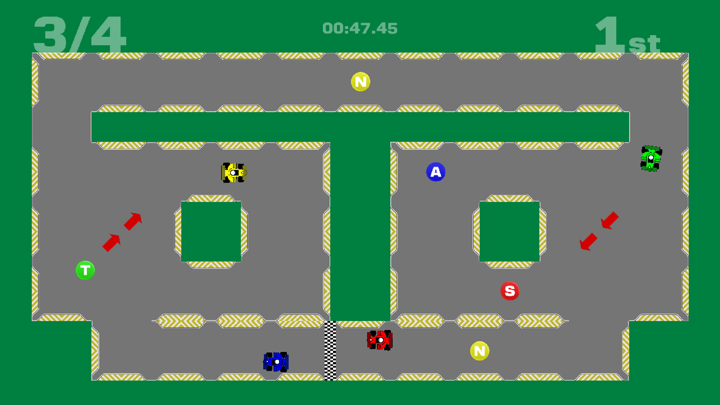 Screenshot #3 pour Retro Racers