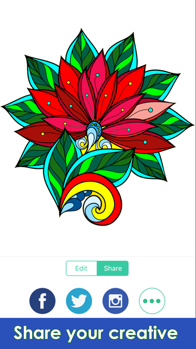 Screenshot #3 pour Coloring Me : Coloring Book for Adults