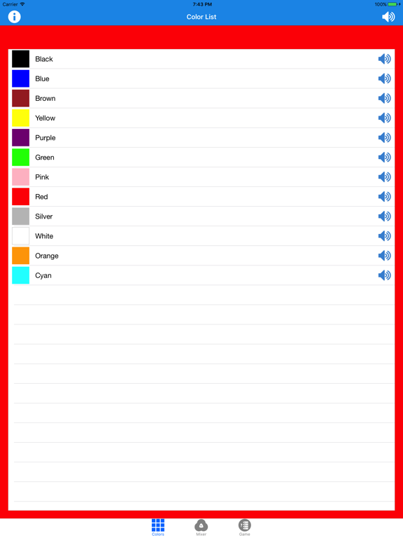 Screenshot #4 pour Learning Colors for Family