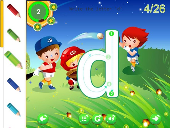 ABC Alphabet Learning Letters Preschool Kids Games iPad screenshot