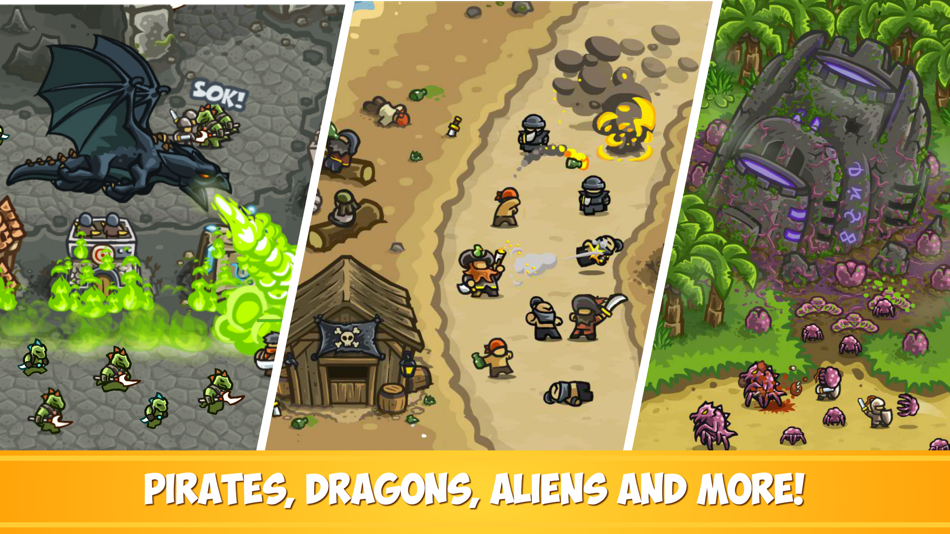 #5. Kingdom Rush Frontiers TD (iOS) Podle: Ironhide S.A.