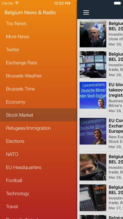 Screenshot #2 pour Belgium News in English Today & Belgian Radio