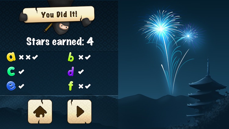 ABC Ninja - The Alphabet Slicing Game for Kids screenshot-3