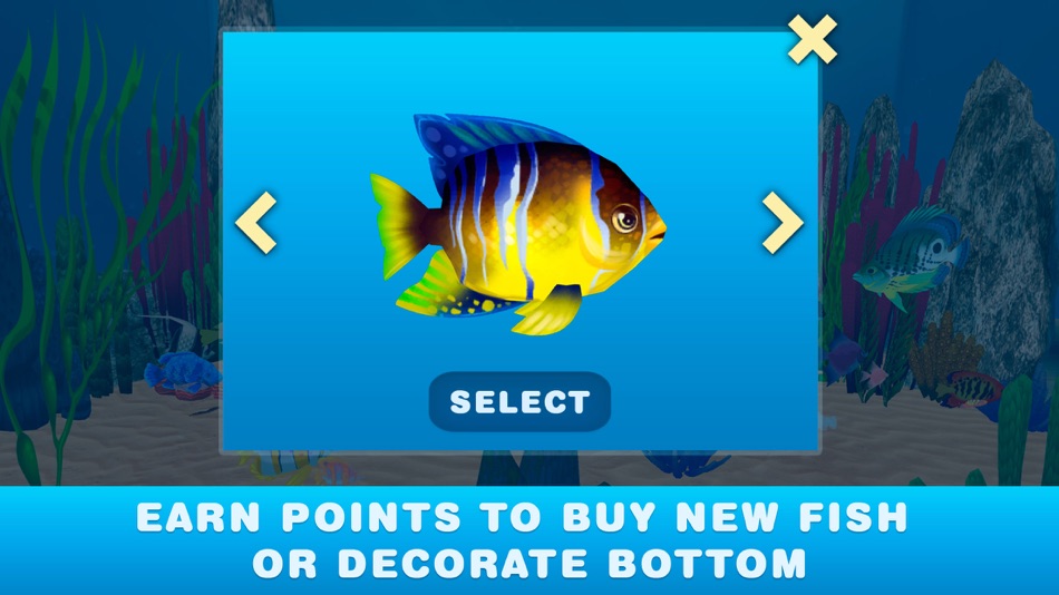 #3. My Virtual Aquarium: Fish Simulator (iOS) 由: Tayga Games OOO