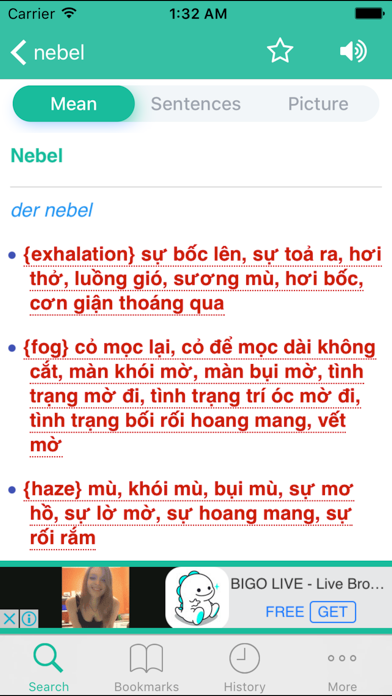 Screenshot #2 pour Từ Điển Đức Việt (German Vietnamese Dictionary)