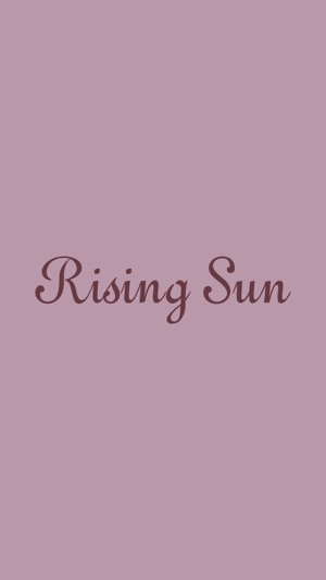 Rising Sun